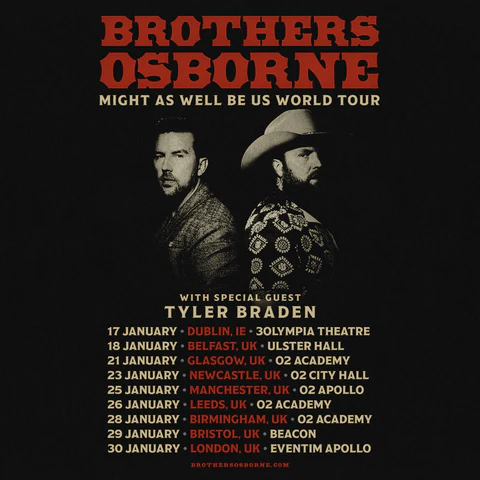 BrothersOsborne-2025uk gigs